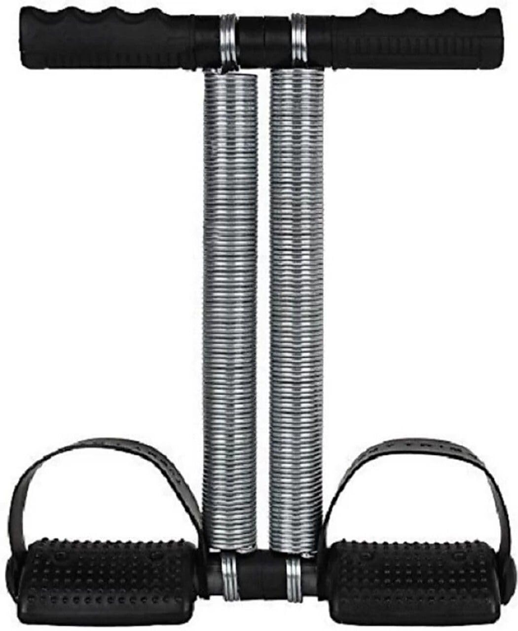 Owlix Tummy Trimmer Double Spring Burn Off Calories & Tone Your Muscles Ab Exerciser Ab Exerciser (Black, Silver)-picture-12