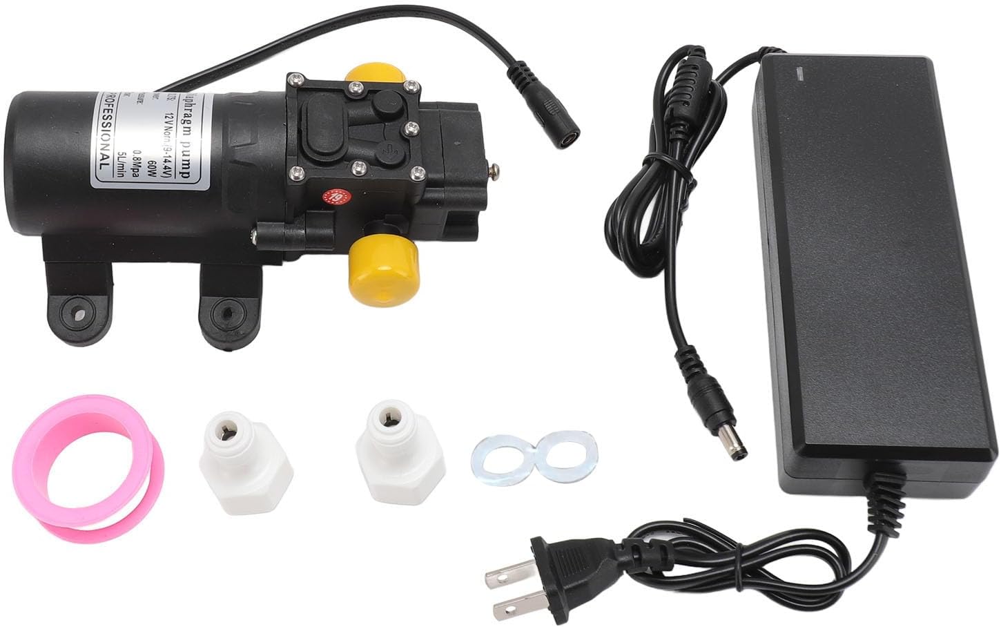 CHICIRIS Sprayer Pump, ABS Low Pressure for Home Lawn Garden Drip Irrigation, with Sturdy and Durable Design
