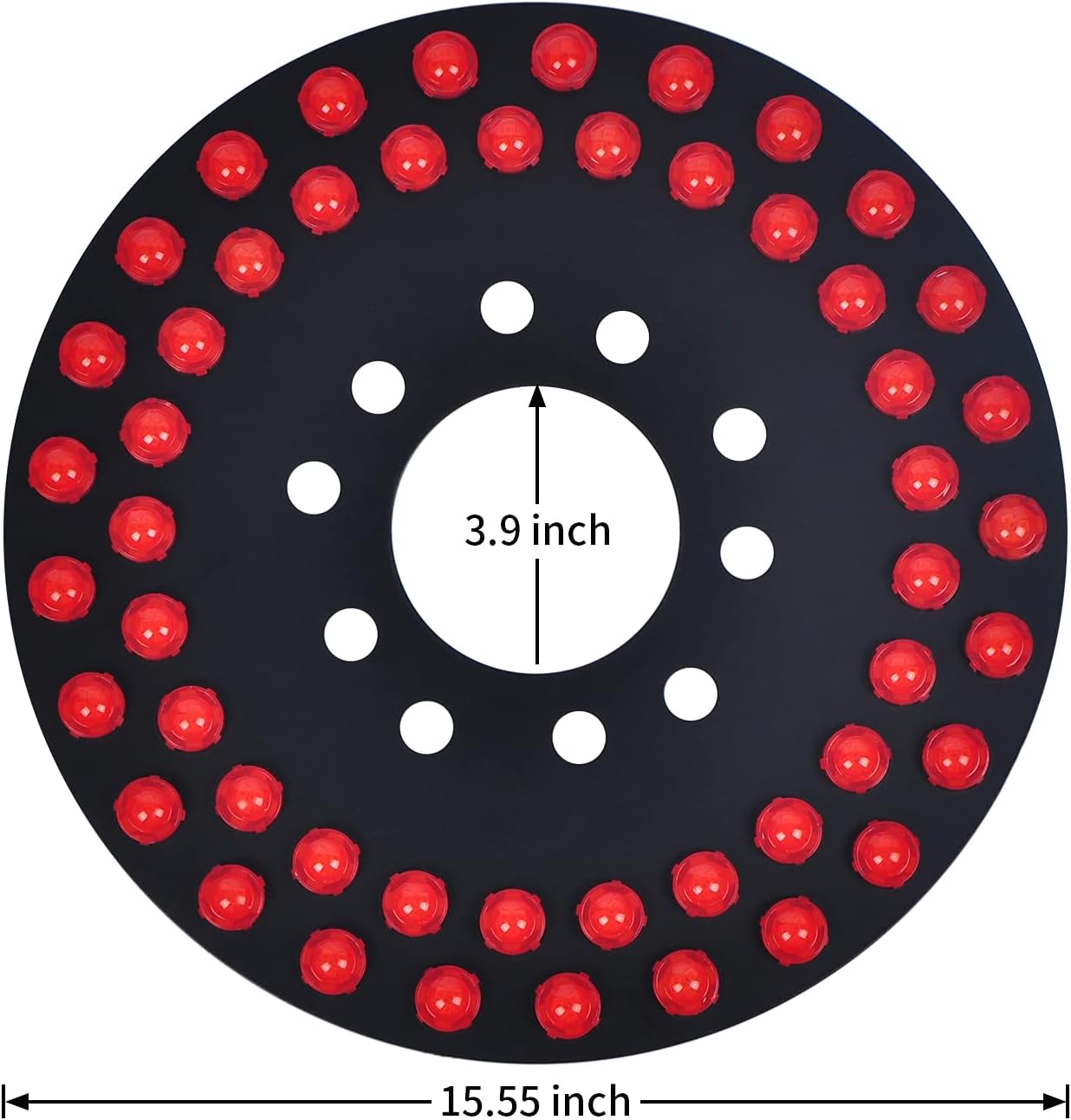 omotor 50pcs led for Jeep Spare Tire Brake Light Third Brake Light fits 2007-2018 Jeep Wrangler JK