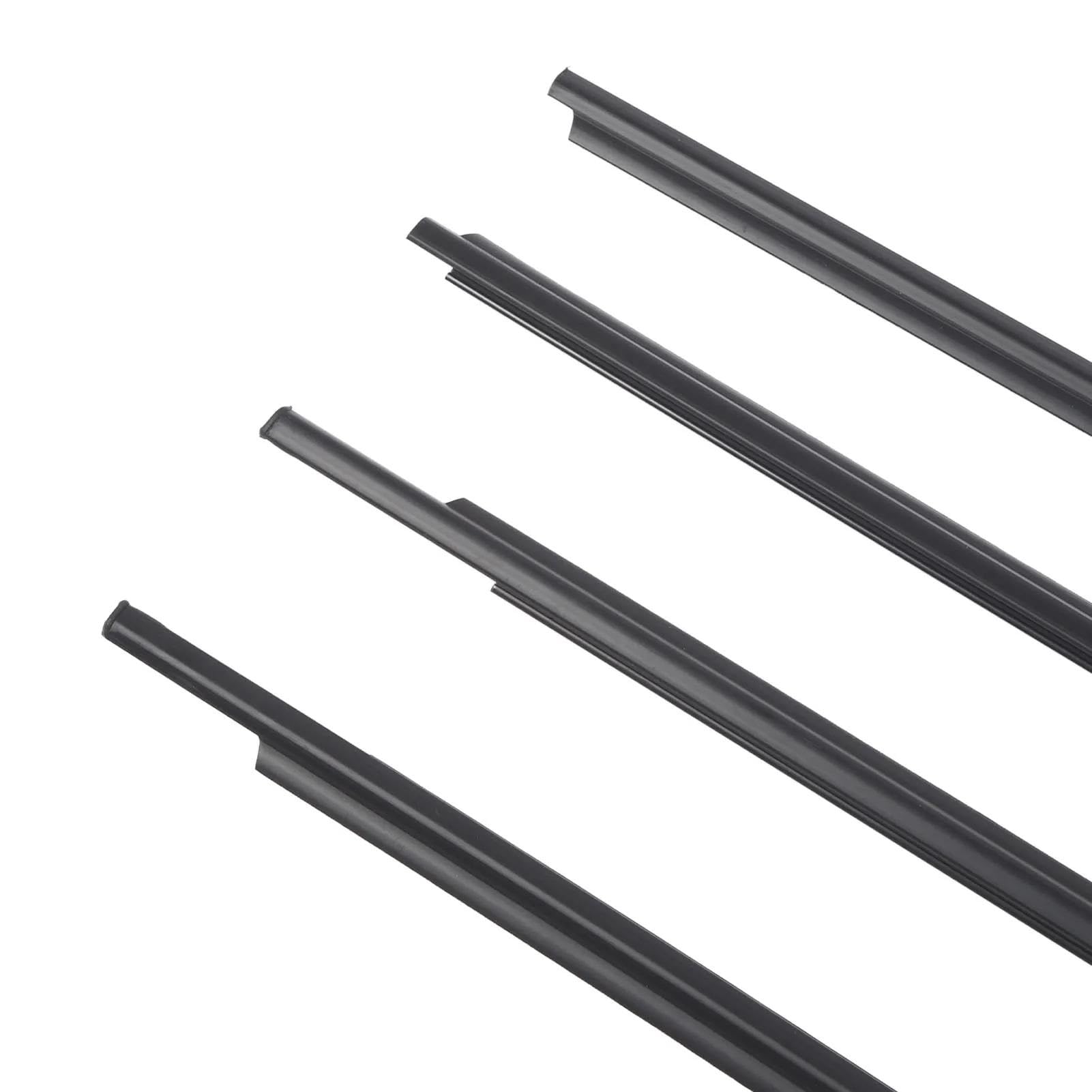 Striscia Tenuta Portiera 4 Pezzi Guarnizione Finestrino Auto Modanatura Cintura 75711-60061 Per Land Per Cruiser Per Prado Serie 120 2003-2009 Guarnizioni