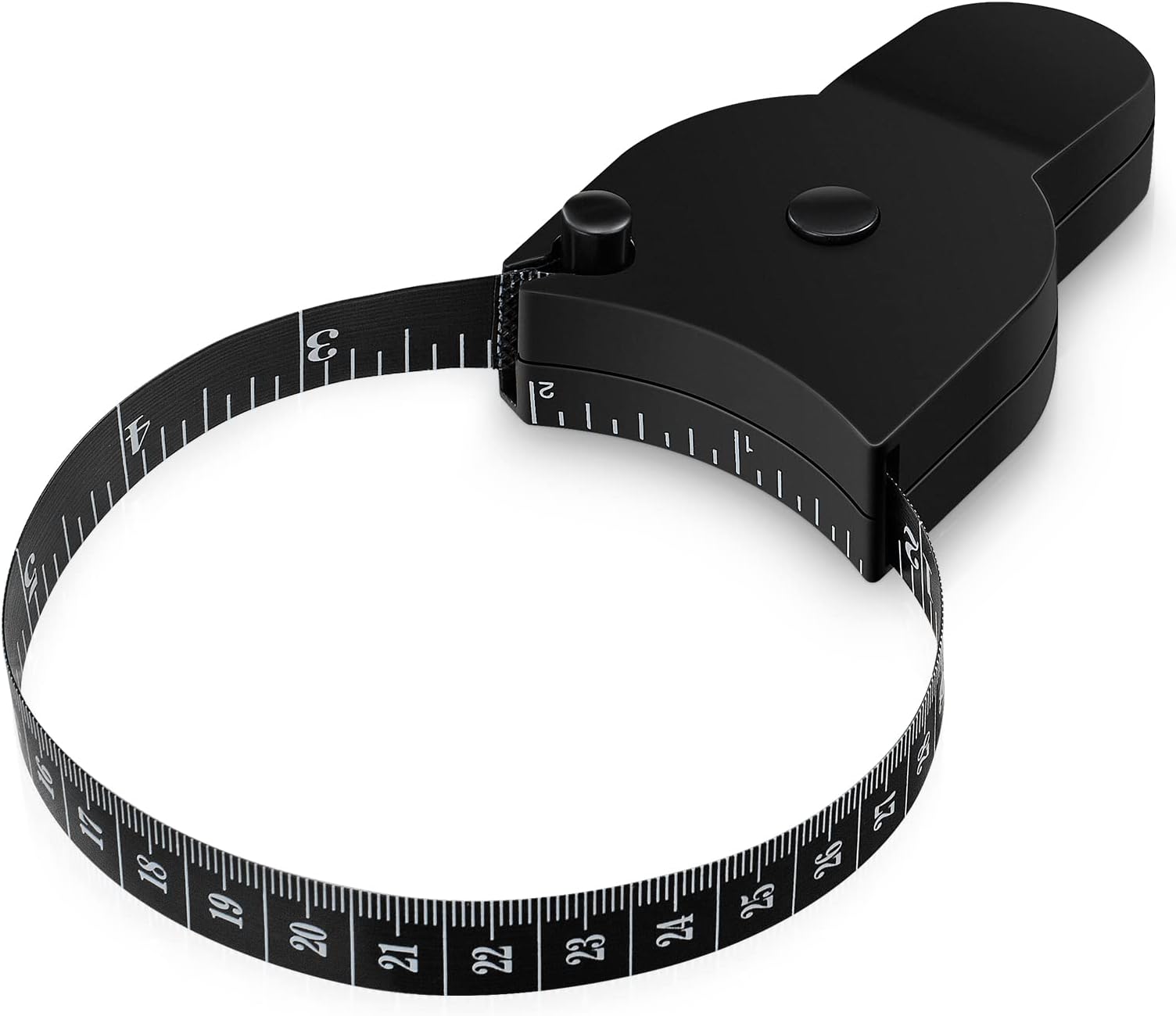 Tape Measure for Body Measurements - Retractable Fitness Tape with Locking Feature - Accurate Measuring Tool for Waist Chest Hips Arms and Thighs - Self-Locking Body Tape for Personal Fitness Tracking