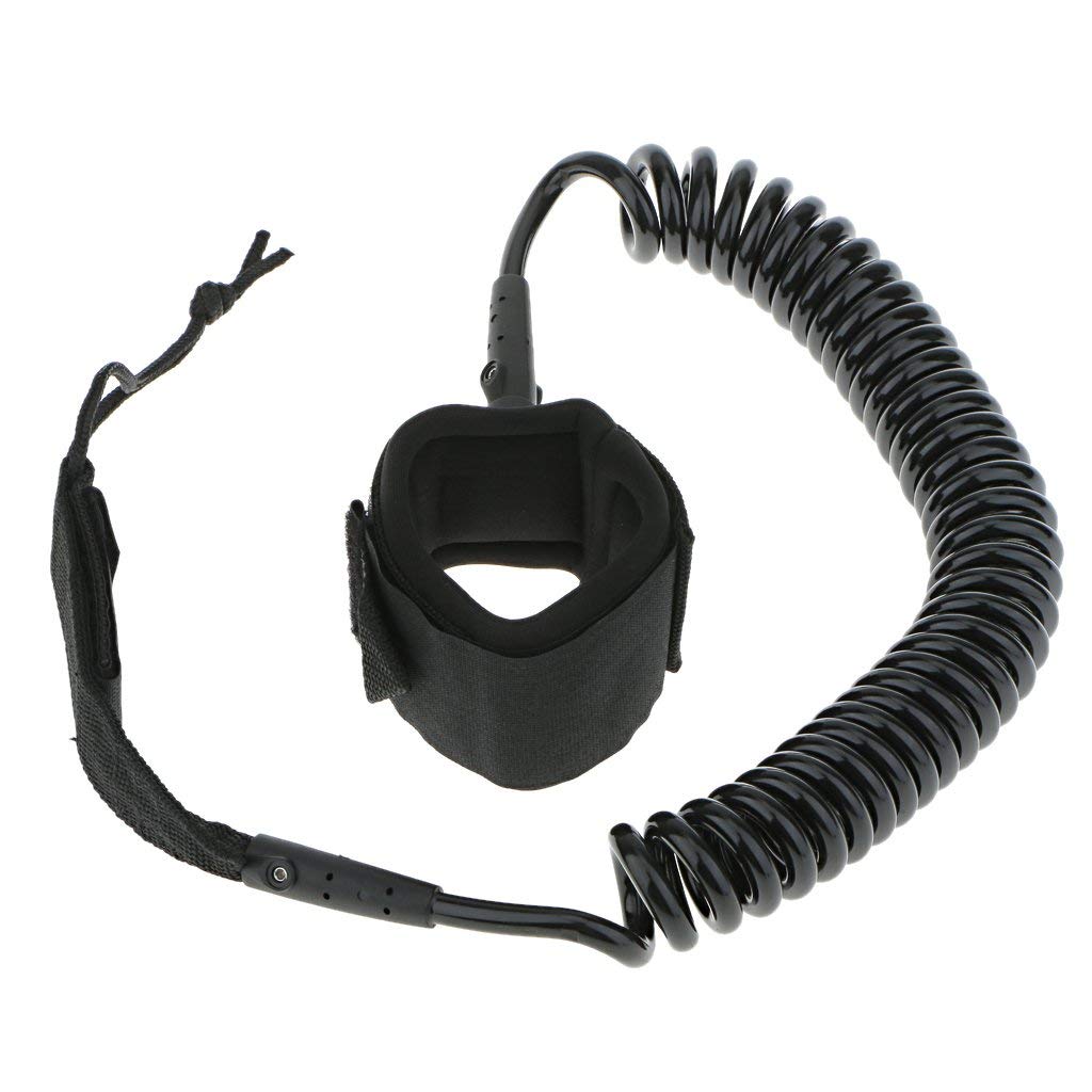 Inzopo Paddle Lock – LEAD WITH FOOT Strap for Double and Paddle – SUP Paddle Board Leash 11 Fuß