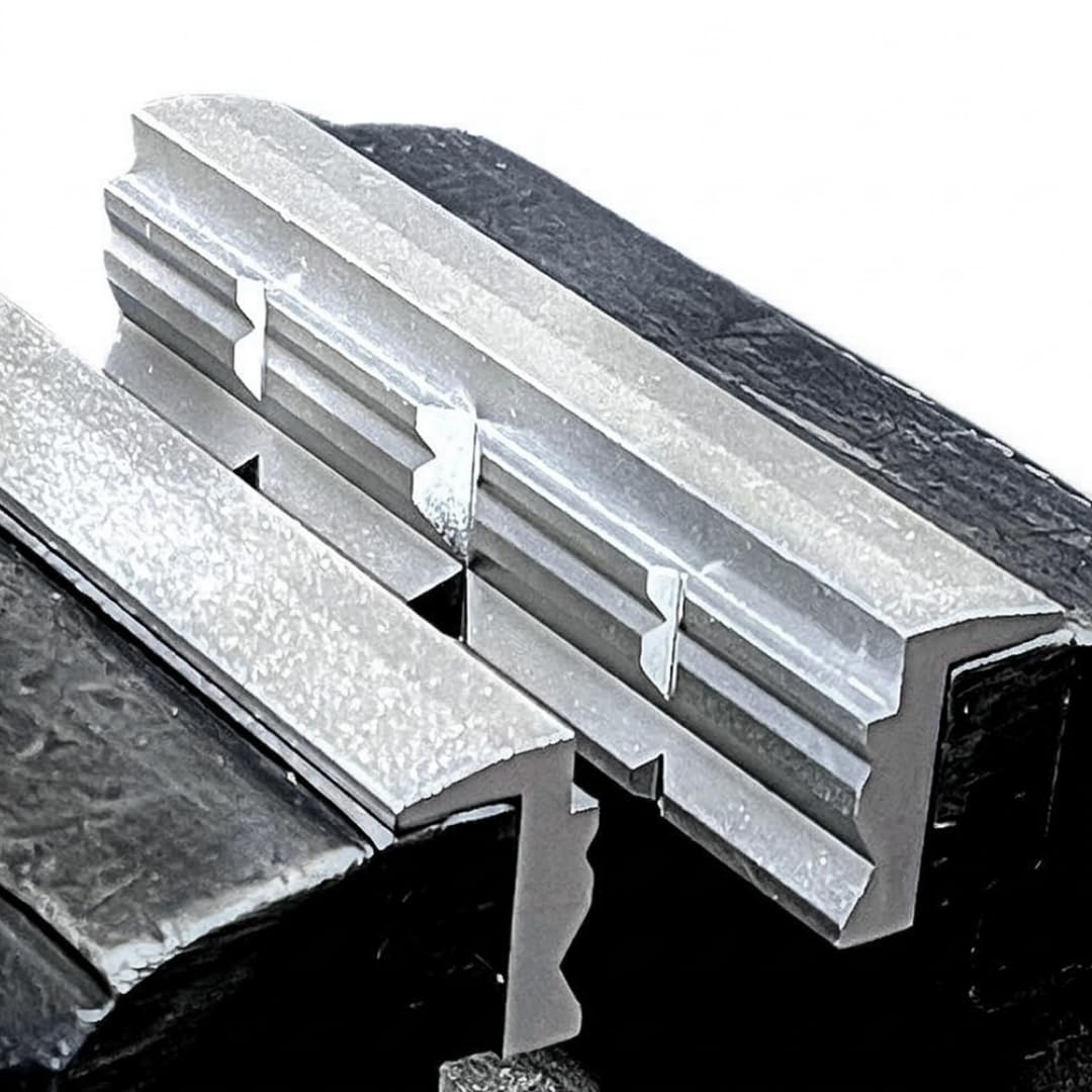 Mors de protection pour étau 150 mm – haute qualité, fixation magnétique, pour matériaux ronds et plats, aluminium anodisé, 2 mors doux, entreprise allemande