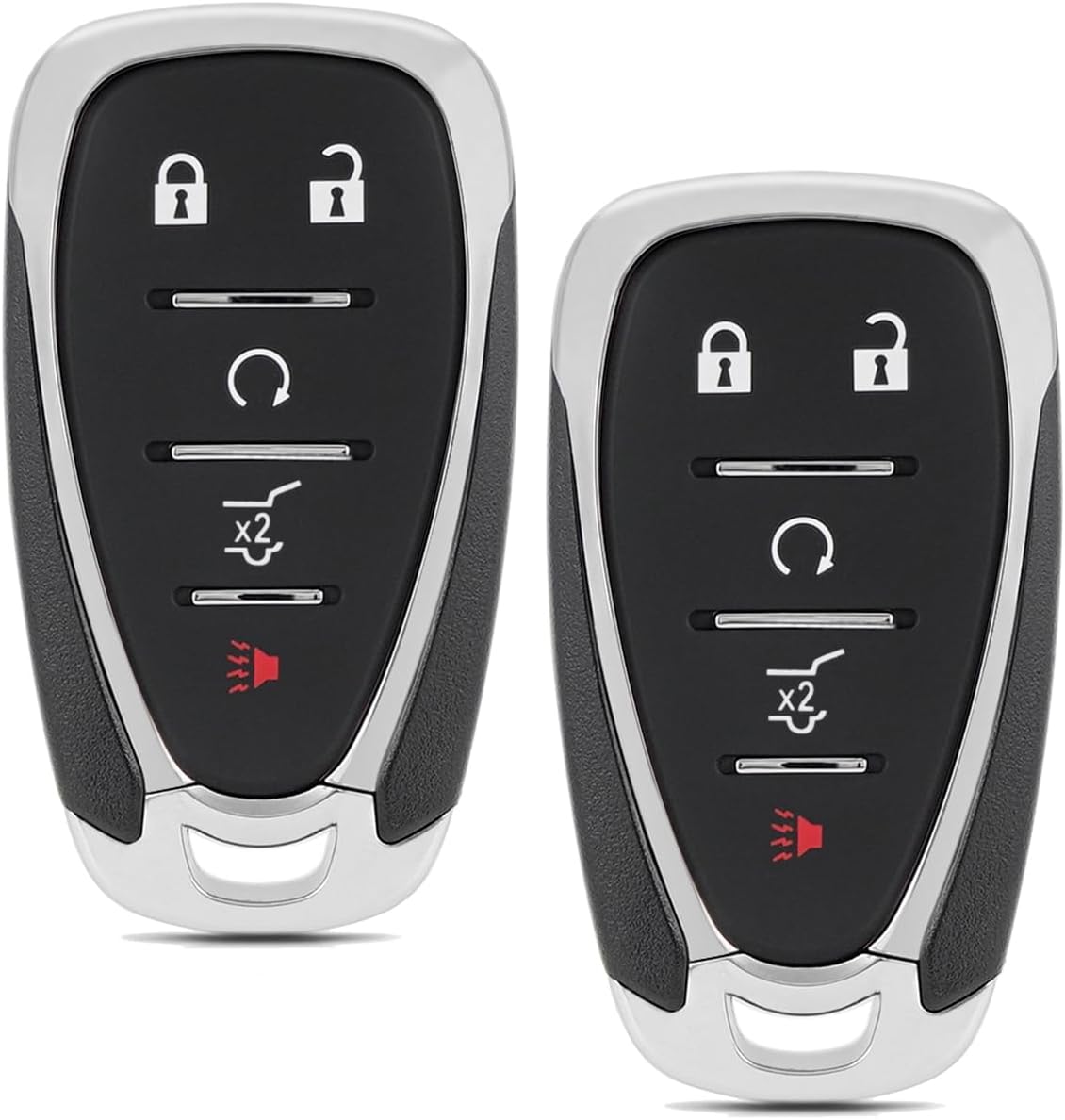 Key Fob Shell Replacement for Chevrolet Equinox 2018-2021 Blazer 2019-2020 Malibu Camaro Cruze Traverse 2016-2020, Keyless Entry Remote Case Compatible with HYQ4AA HYQ4EA 13529662