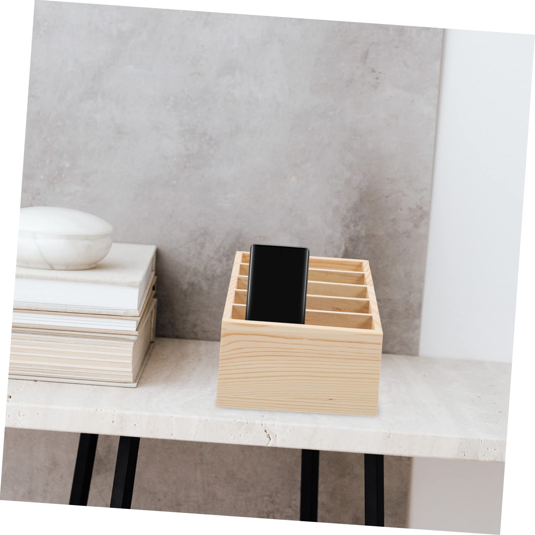 PRETYZOOM 5griglie Organizer Per Scomparti Portaoggetti Scrivania Per e Scuola Design Mantenere Smartphone e Accessori