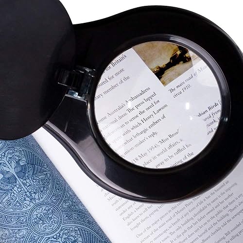 Miniatura 7 de OttLite Lámpara de escritorio LED con lupa ajustable, serie de prevención - Diseñada para reducir la fatiga ocular - Cuello flexible ajustable, 4