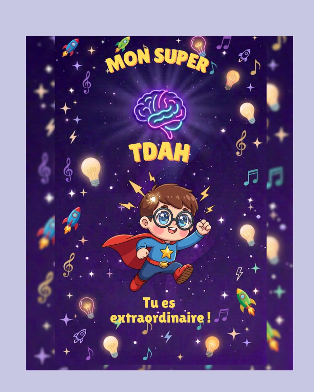 Mon Super TDAH – Une histoire inspirante pour les enfants: Découvrez comment Isaac transforme sa différence en super-pouvoir ! Un livre illustré ... enfants à comprendre et embrasser leur TDAH.
