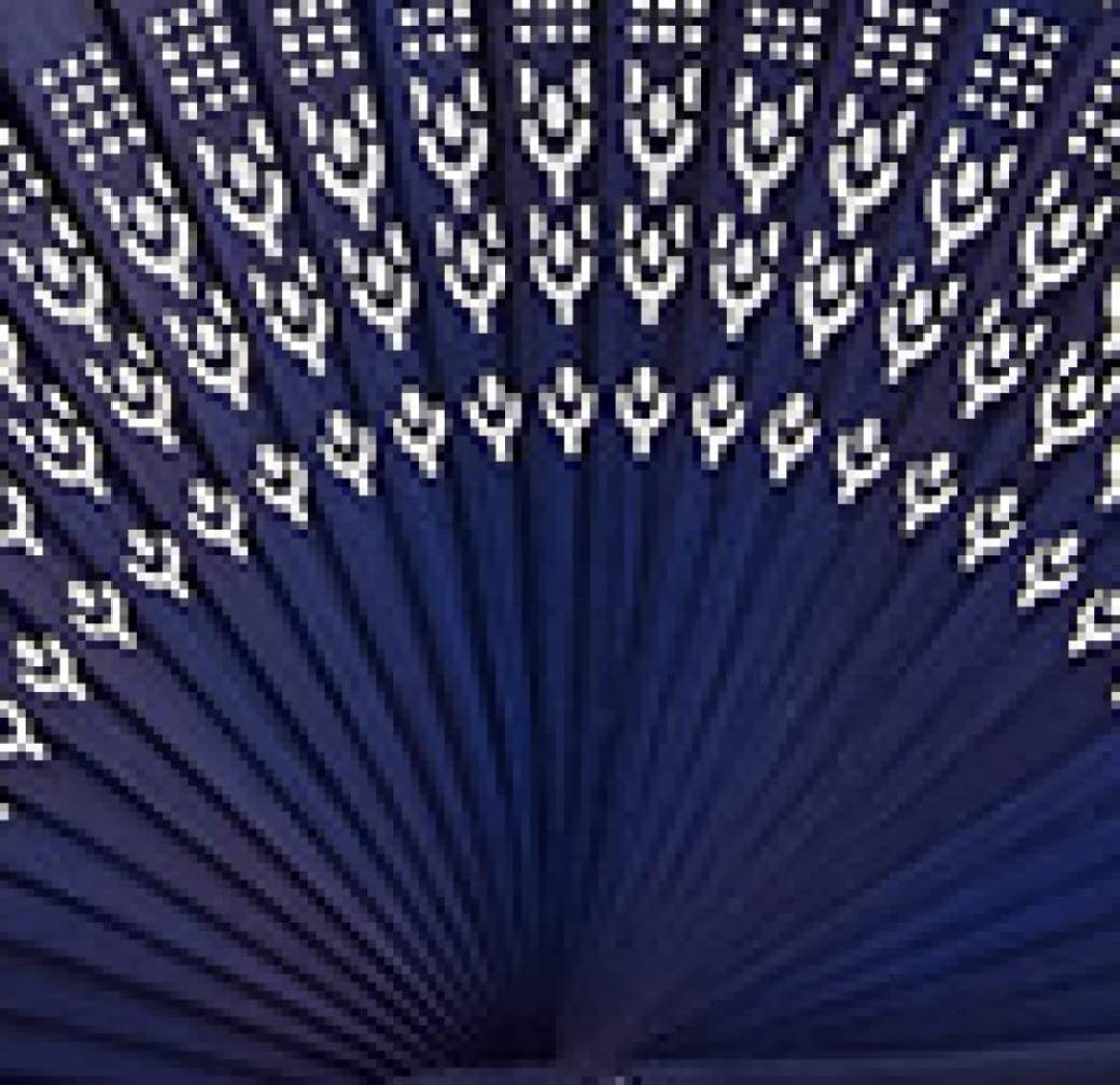 Ventaglio Pieghevole In Bambù - 2 Pezzi Per Matrimoni, Decorazione O Uso Personale - Foto 6