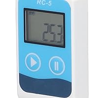 Vista 9 de Fydun Registrador de datos de temperatura USB IP67 32000 lecturas registrador de datos de temperatura para cadena de frío para el hogar, estudio