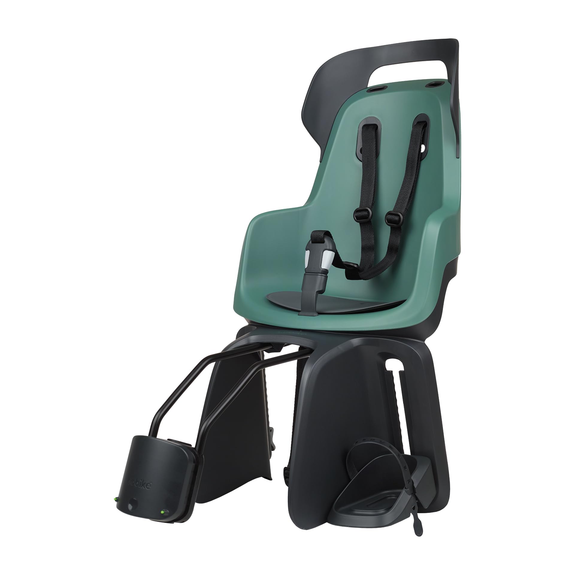 BOBIKE 8012400008 - Rear Bicycle Child Seat GO MAXI For Frame – Safe, Stylish, and Adjustable for Children 9 Months to 6 Years, Up to 22kg, Peppermint