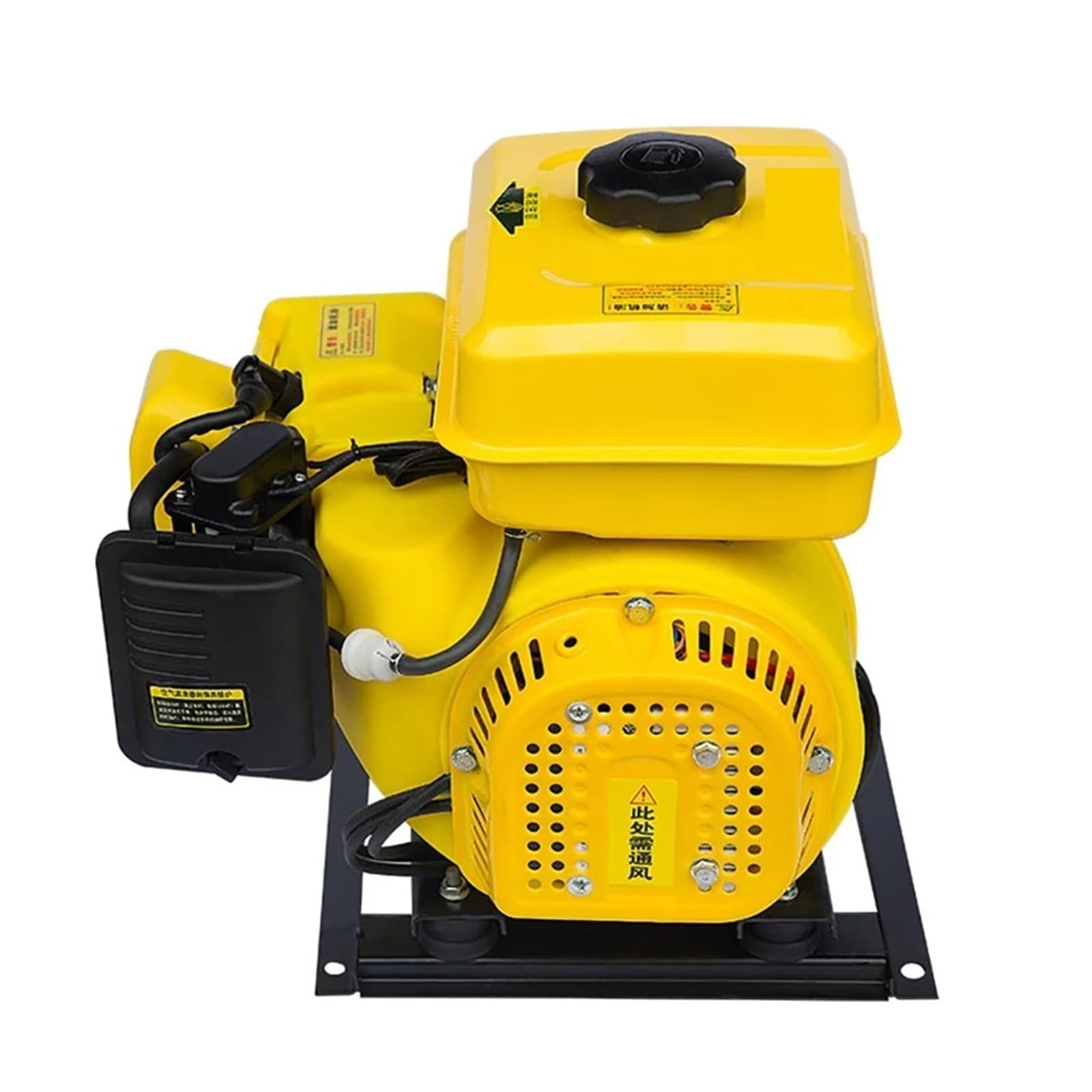 5KW Electric Vehicle Gasoline Generator Range Extender Electric Start Automatic Frequency Conversion Electric Tricycle Generator(Integrated Tank,72V)
