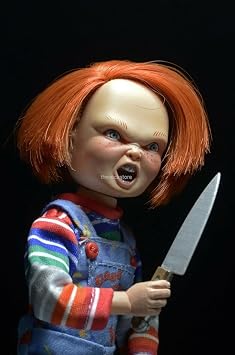 CHILD'S PLAY NECA RETRO CLOTHED DOLL CHUCKY 6-Inch Retro Action Doll 2017 Horror Movie Figure Goods