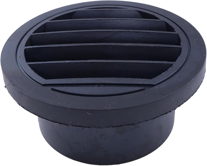 Saída de ar redonda 75 mm ZTUOAUMA com rotação de 360° para aquecedor a diesel