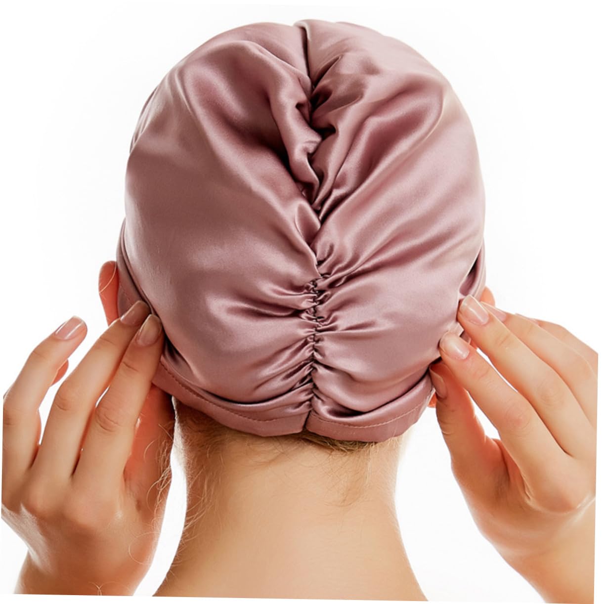 DOITOOL 3stücke Silk Hair Drying Hat Schnelltrocknende Haube Seide Für Zuhause Bad Und Fitness Schützend Und Für Haartypen