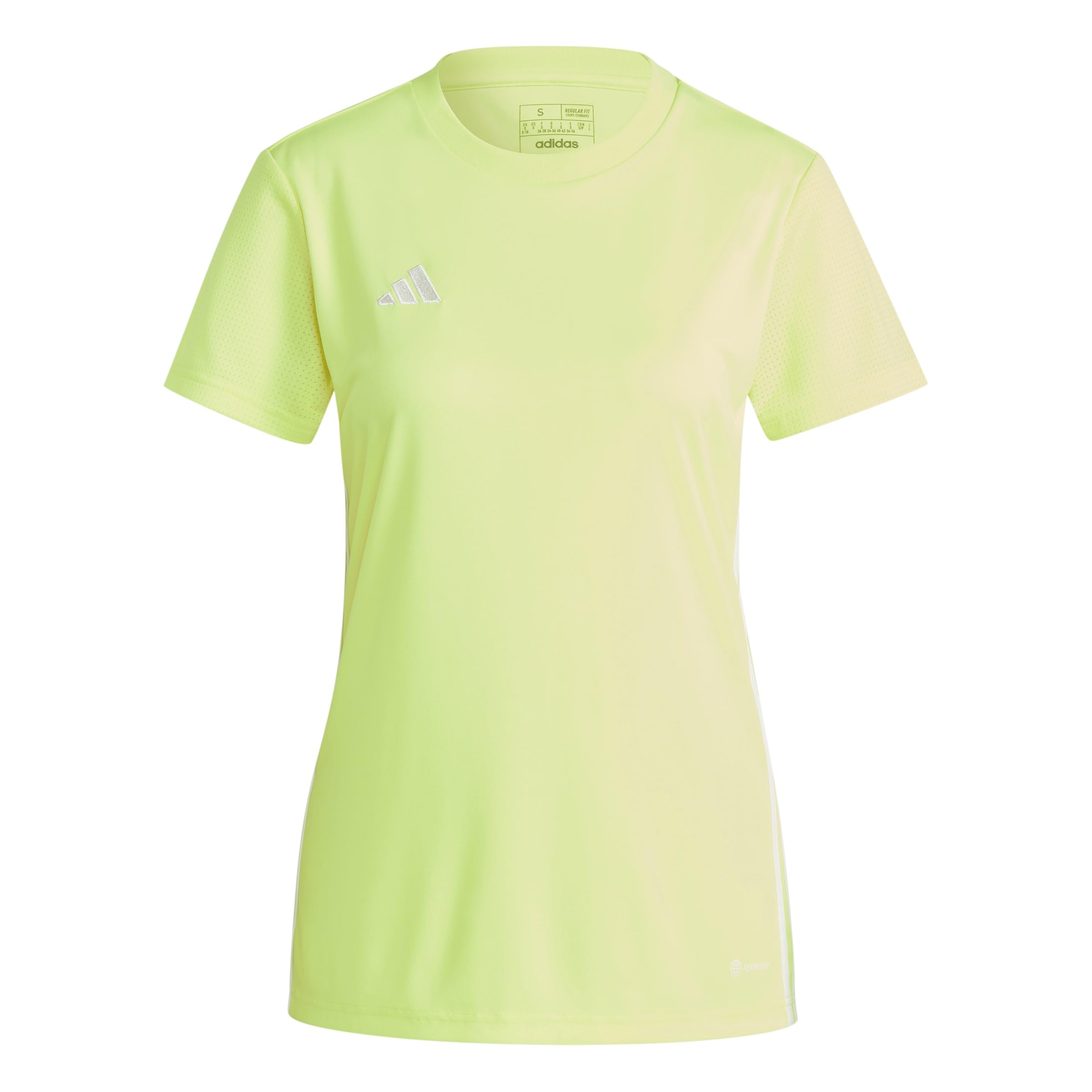 adidas Women's Tabela 23 Jersey Shirt, Team Solar Yellow 2/White, XS