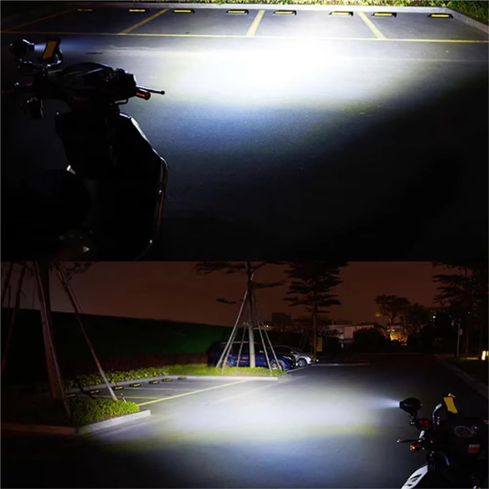 Fari Anteriori Moto PER Benelli PER TRK502 X PER TRK 502X 2021 PER TRK 502 Faro Per Moto Fendinebbia Anteriore U5 12V LED Lente Faretti Proiettore Luce Moto Faro Fanale(B)
