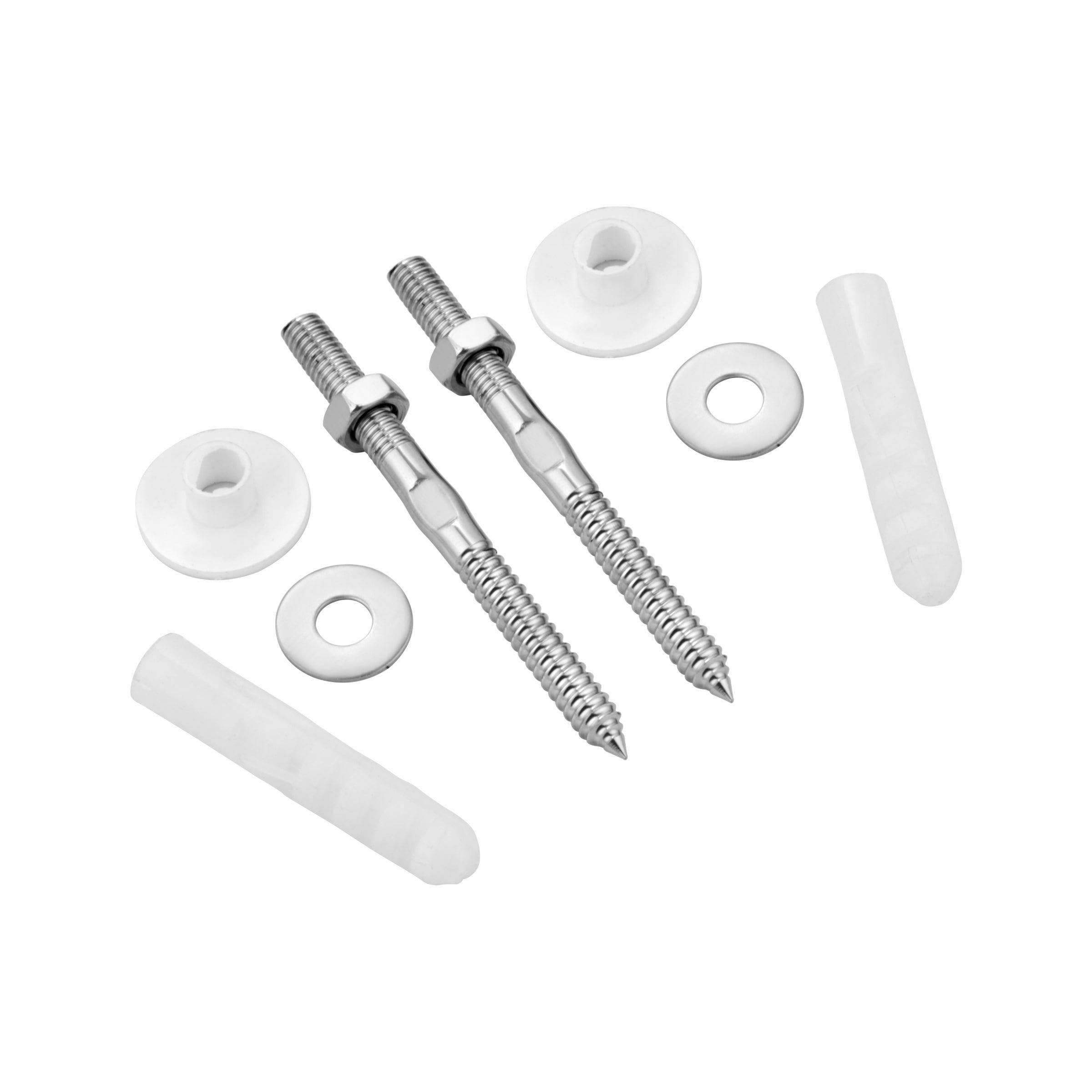 LIPKA 10 MM Rag/Rack Bolt | Premium Quality Stainless Steel Rag/Rack Bolt 10 MM | with Full Accessories for Wash Basin (Set of 2)-image-12