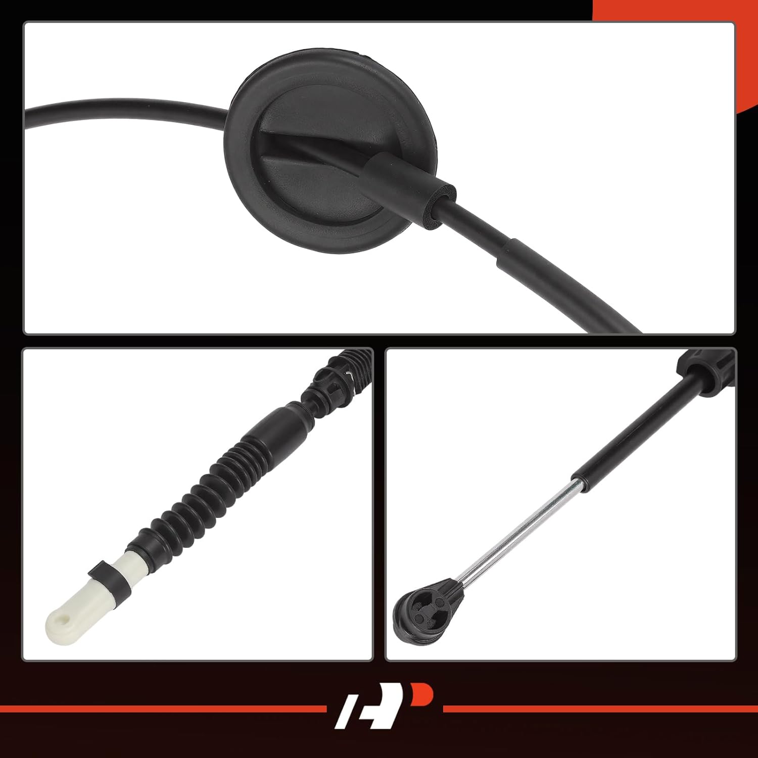 A-Premium 67.24 inch Automatic Transmission Detent Cable Compatible with Chevrolet Colorado 2004-2008 & GMC Canyon 2004-2008 & Isuzu i-280 2006, i-290 2007-2008, i-350 2006, i-370 2007-2008