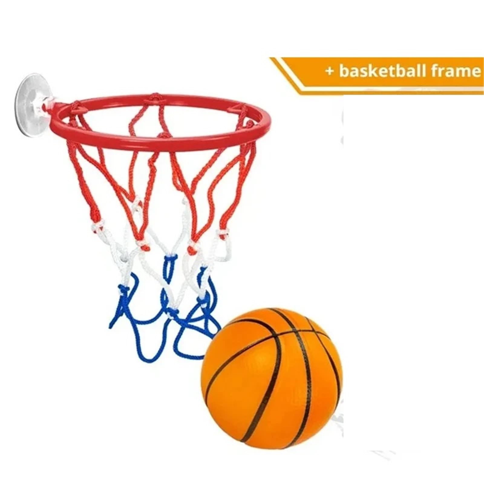 Canestro Basket da Muro Mini canestro da Basket Montato sulla Porta con Ventosa for Bambini, Cestino da Appendere alla Parete, Sport al Coperto, Kit for canestri con Palline e Dita