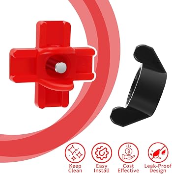 25 Pcs Chicken Waterer Nipple Horizontal Side Mount Chicken Drinker Automatic Poultry Nipple Waterer Chicken Water Feeders Non Leak Chicken Waterer Kit for Bucket Chicken Feeders for Chicken Outdoor