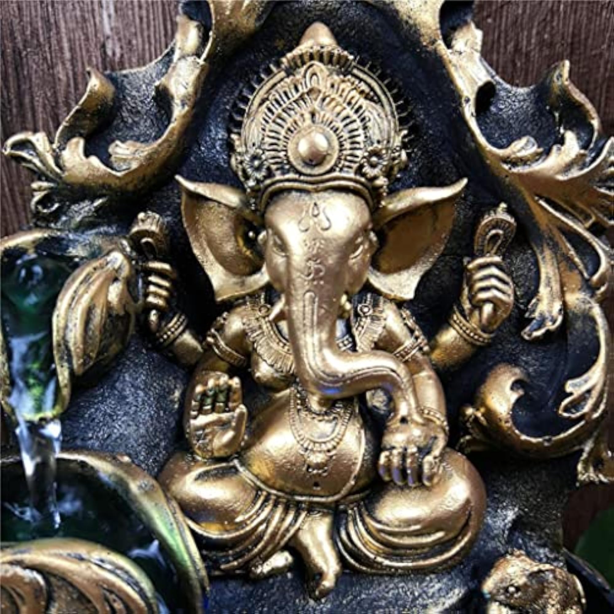 Lucky Hindu Ganesha Water Fountain Decoration