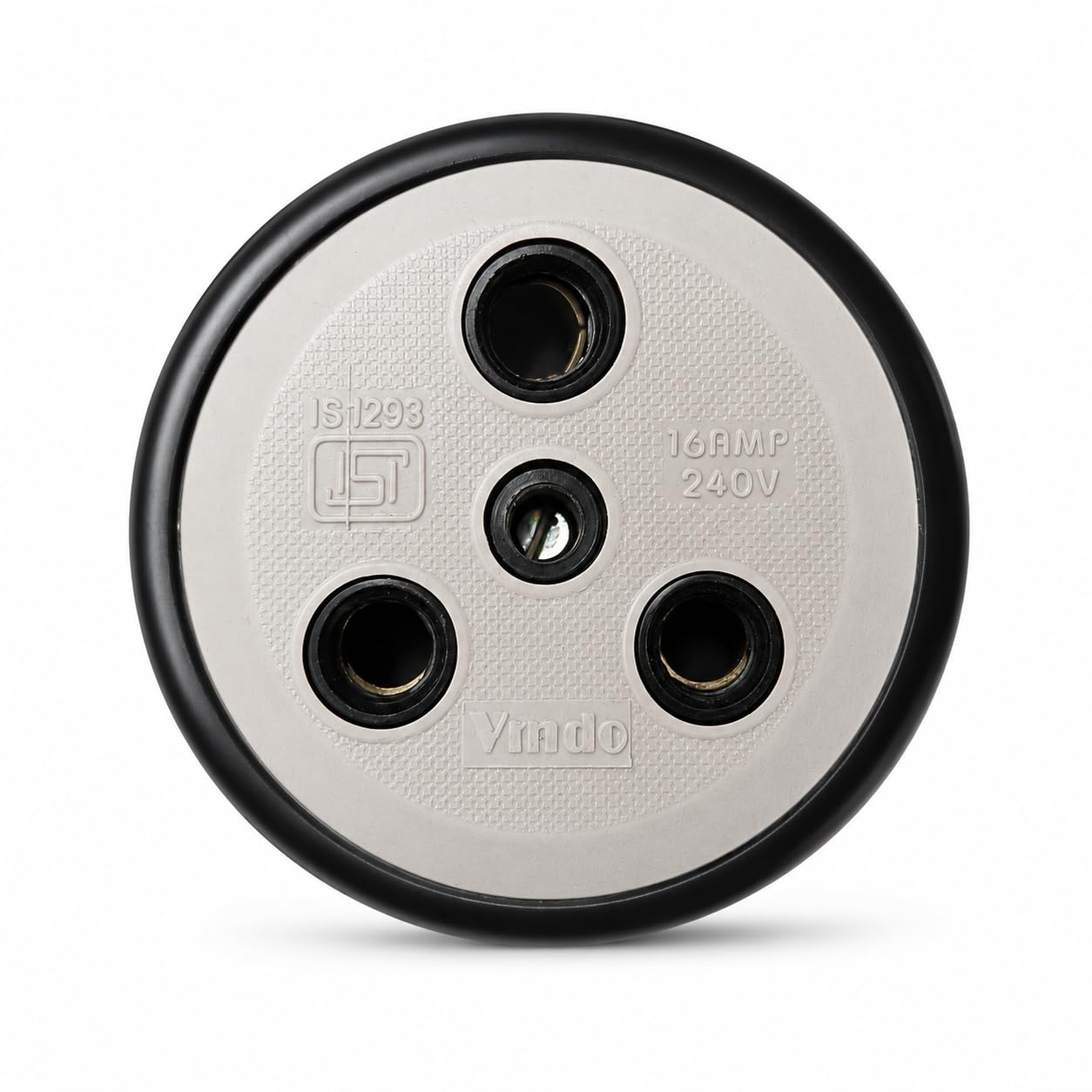 16amp porcelain socket | 16amp 3 Pin Round Tumbler Socket | old type plug | Heavy Duty Electrical Plug | Home & Office Use | Beige/Brown (1)-image-31