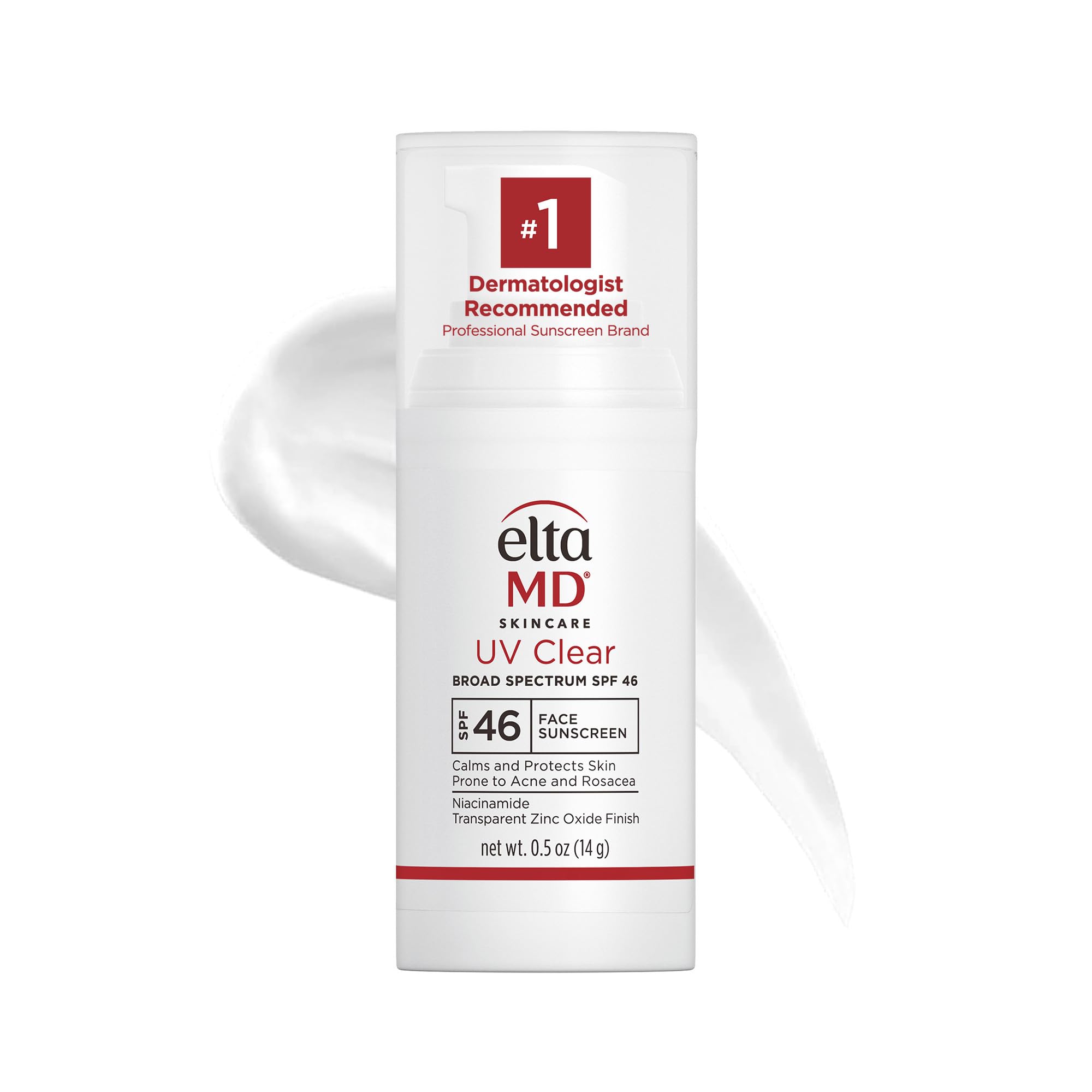 UV Clear Face Sunscreen SPF 46, Oil-Free Sunscreen with Zinc Oxide, Dermatologist Recommended