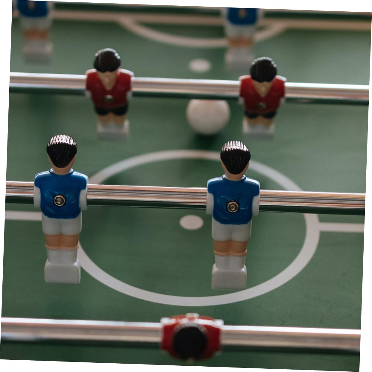 Asta Di Azionamento Per Biliardino in Metallo Maniglia Tavolo Da Calcio Balilla Accessori Compatibile Maggior Parte Dei Tavoli