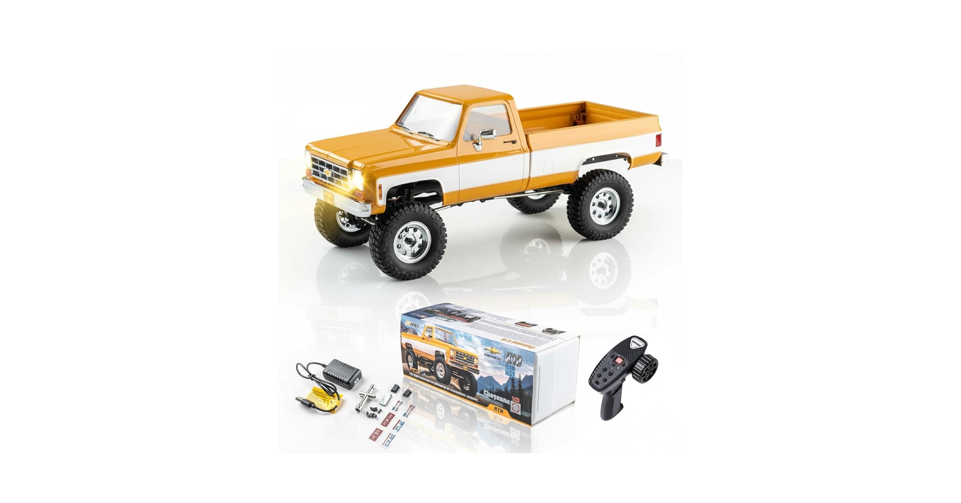 【新品】FMS 1/18 RCクローラー FCX18 Chevrolet K10 Amazon.com: BEEZRC FMS 1/18 RC Crawler FCX18 Chevy K10 RC