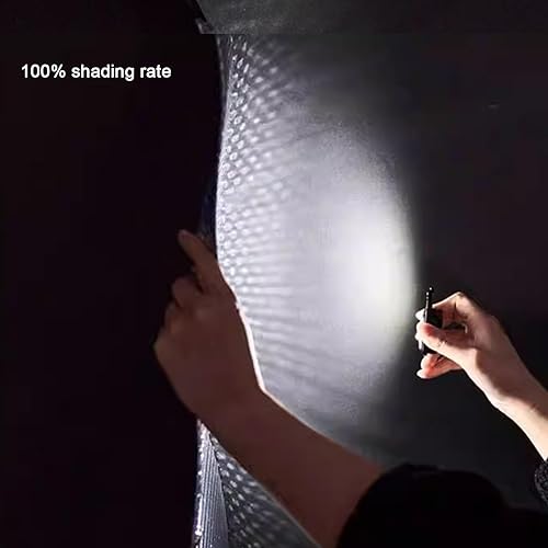 Miniatura 5 de Película reflectante de privacidad para ventana, película opaca total para ventana, película aislante de papel de aluminio, bloqueo solar, control