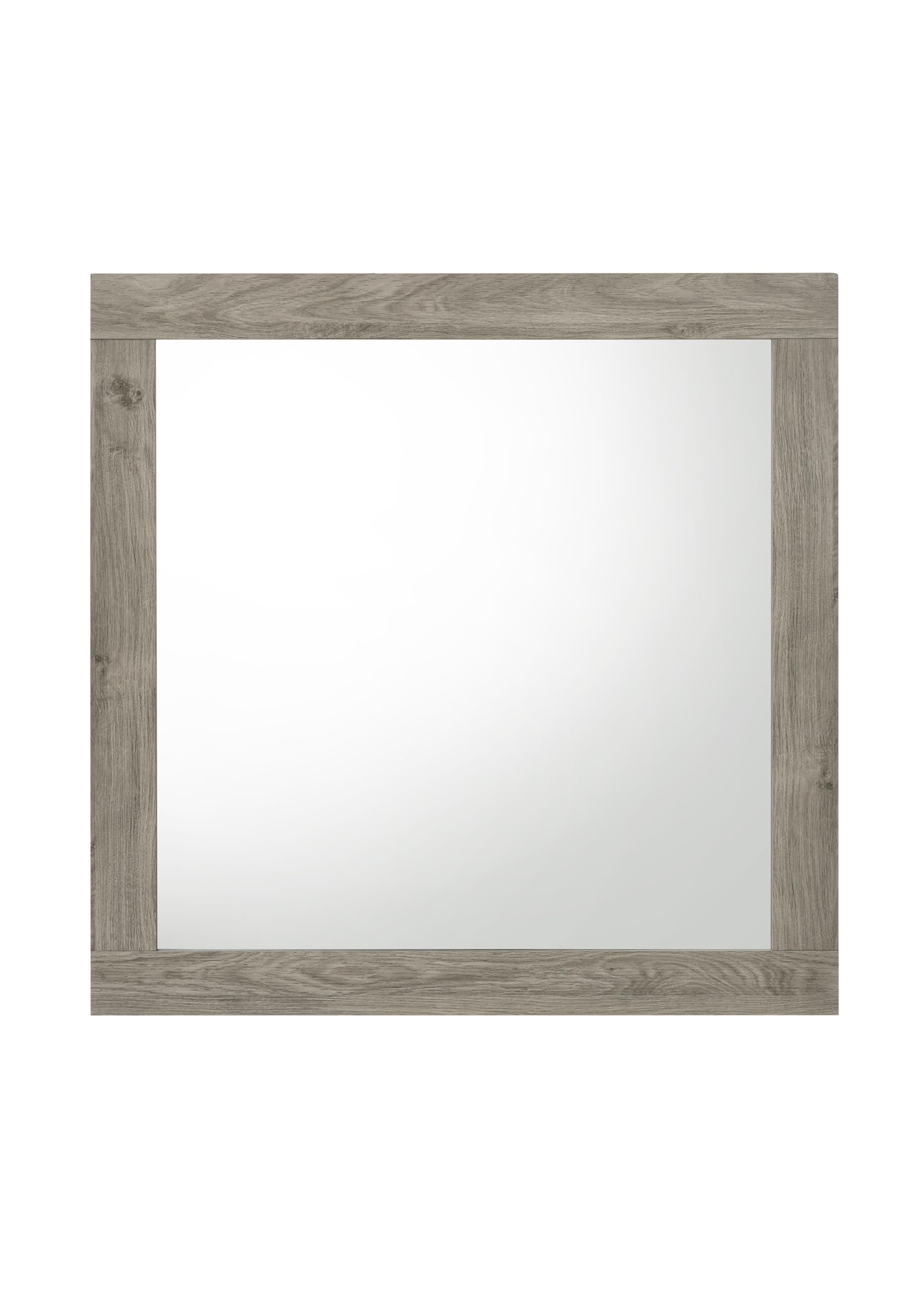 Acme Mari Mirror in Light Gray