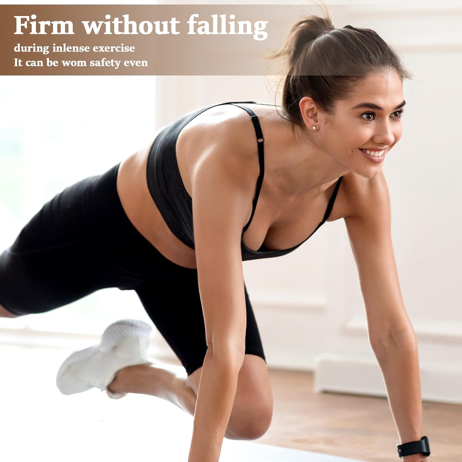 18K Gold Silicone Earring Backs for Studs/Droopy Ears, Locking Secure Rubber Earring Backs for Heavy Earring, No-Irritate Hypoallergenice Soft Clear Earring Replacements(10 Pairs) - Image 7