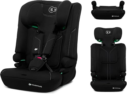 kk Kinderkraft I-COMFY Siège Auto Réglable i-Size R129 avec Protections Latérales (76-150 cm)