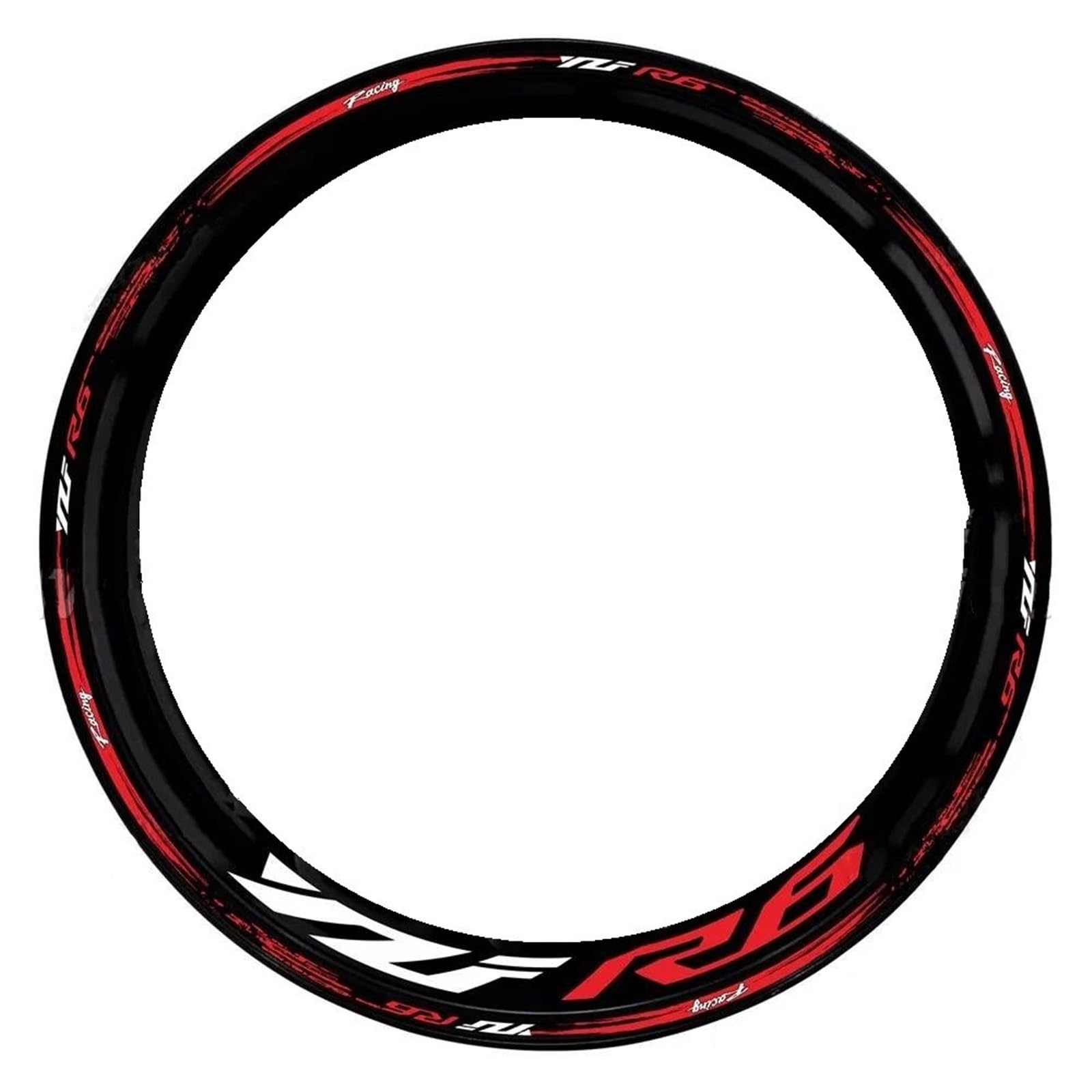 Wheel Stickers Motorcycle Wheel Stickers for YZF-R6 YZF R6 Rim Sticker Hub Decals Night Reflective Decorative Rim Reflective Decal
