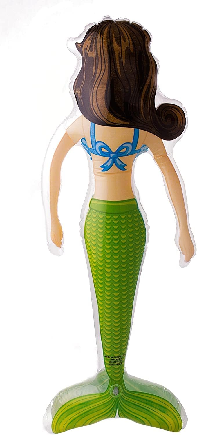 Rhode Island Novelty 36" INFLATABLE MERMAID