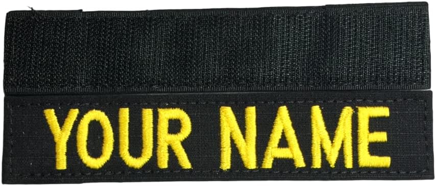 ACU Multicam OCP Black ABU OD Green Desert ..., Custom Name Tape with Fastener (with Fastener, Black) : Clothing, Shoes & Jewelry