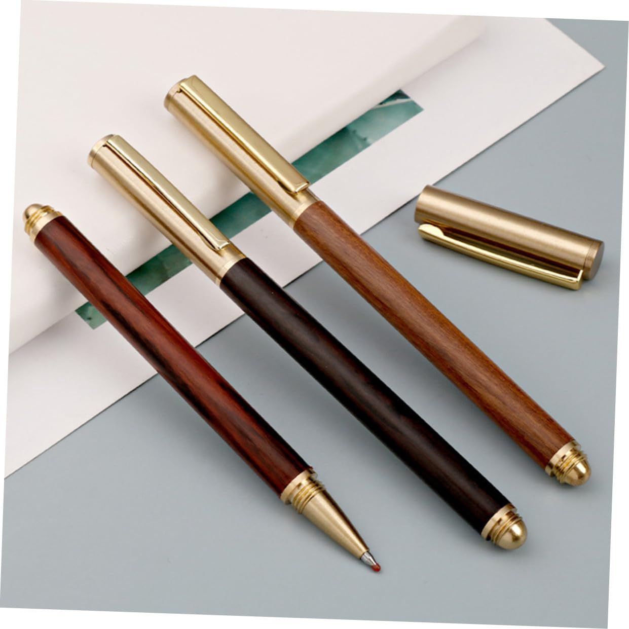 NUOBESTY 8pezzi Multi-function Business Gel Pens Penne Retrattili Per Uso Quotidiano Comfort e Durabilità Per Ufficio e Studio
