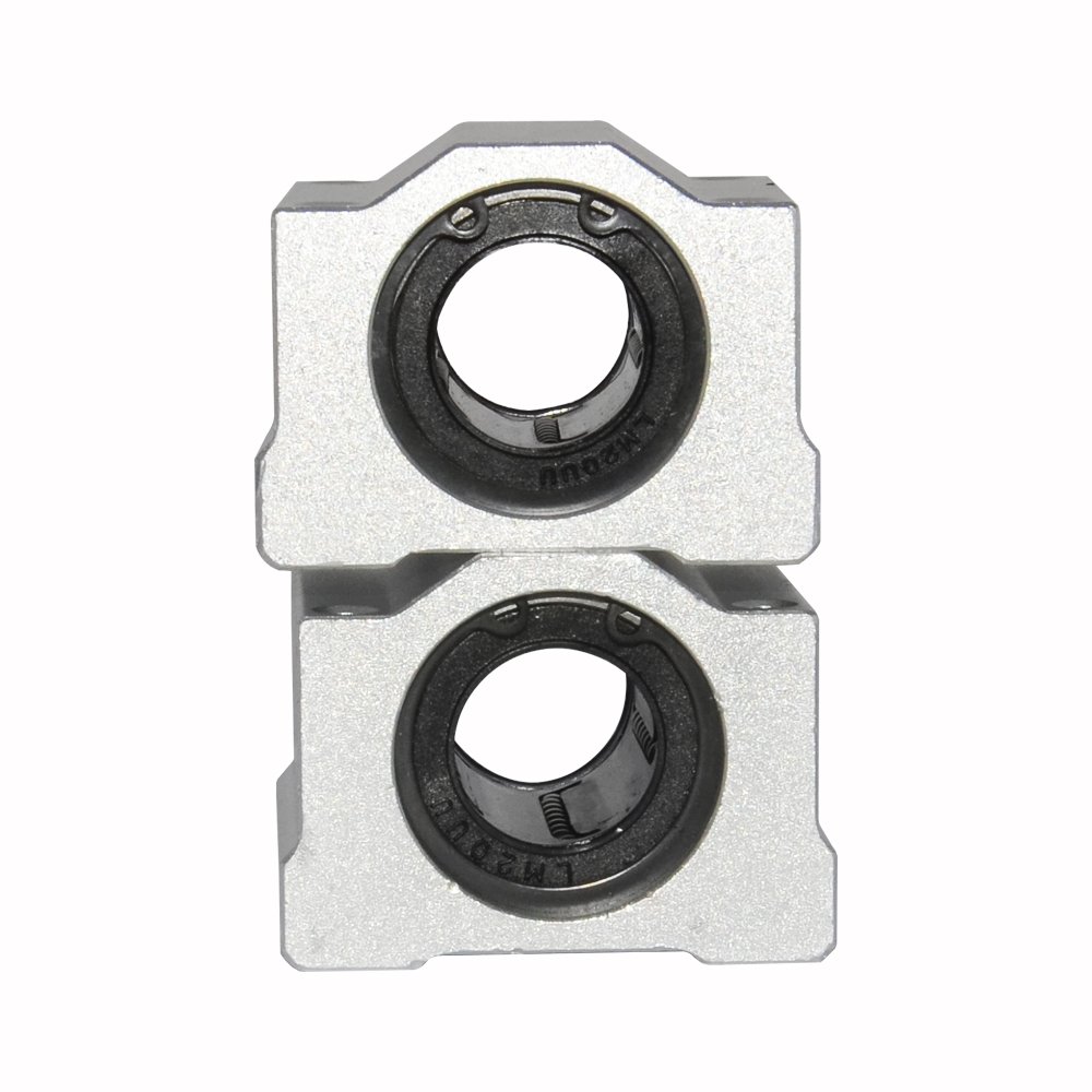 2-Pack SCS25UU 25mm Bore CNC Linear Motion Ball Slide Bearings