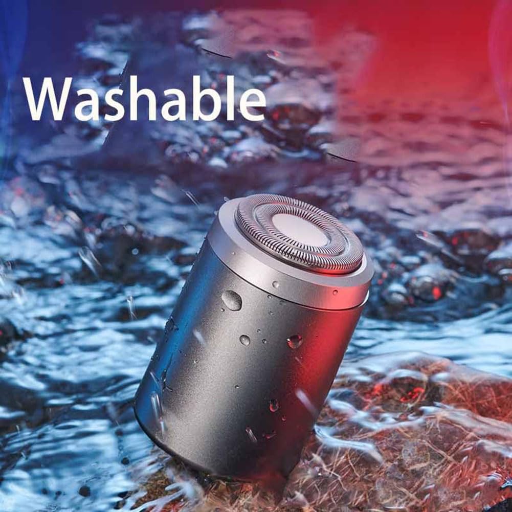 Sopami Mini Electric Shaver, Portable Mini Electric Shaver, Sopami Mini Shaver, Mini Shaver Portable Electric Shaver, Usb Rechargeable Waterproof Electric Razor (1PC-B)