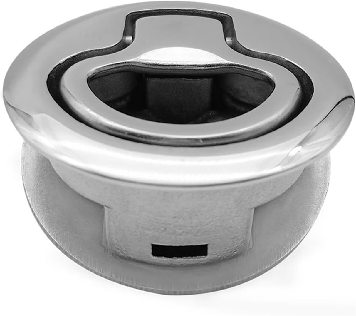 62mm Lock Round 316 Stainless Steel Accessories Boat Pull Locker Lift Handle Hardware 1Pcs