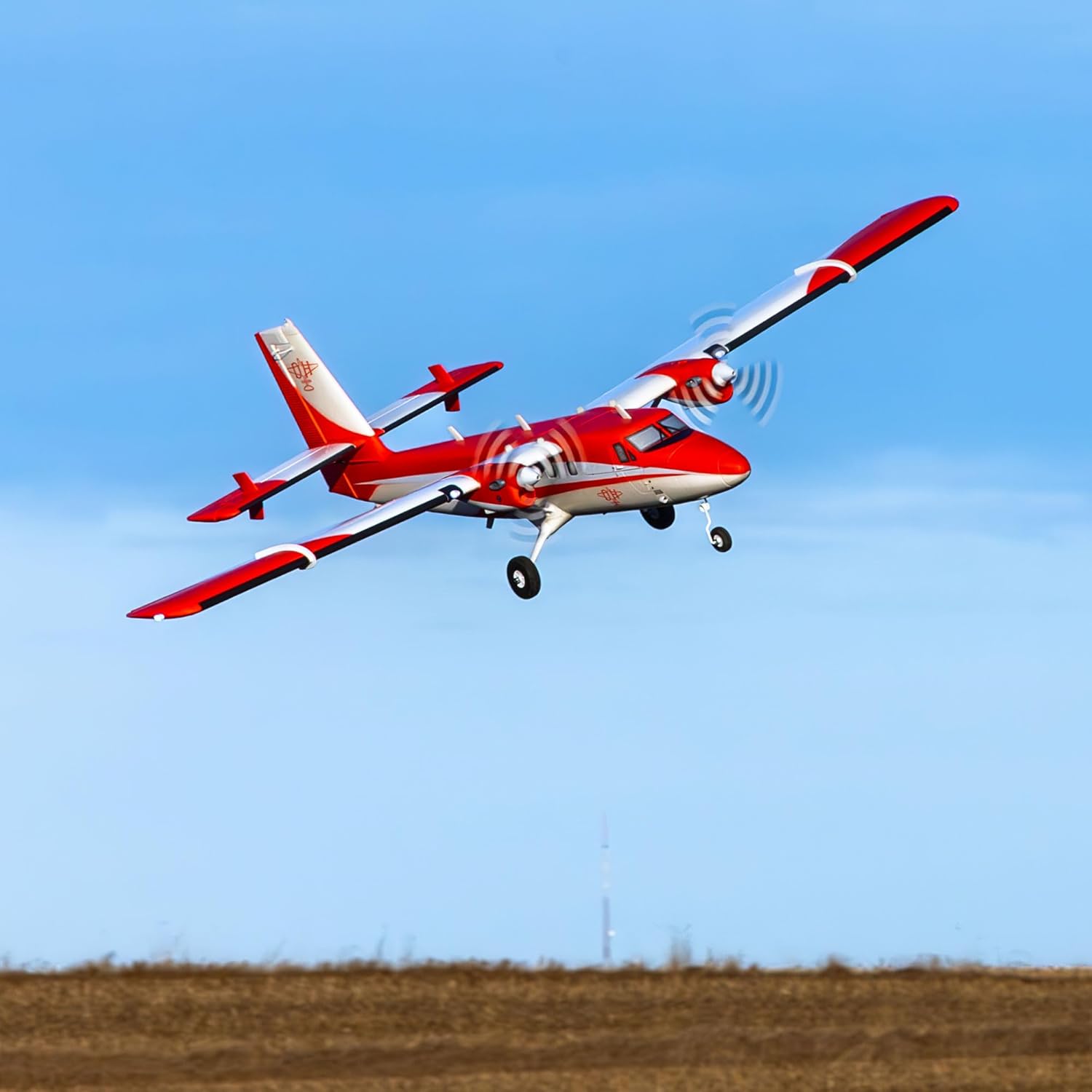 E-flite DHC-6 Twin Otter 1.4m BNF Basic with AS3X+ and Safe Select EFL32050