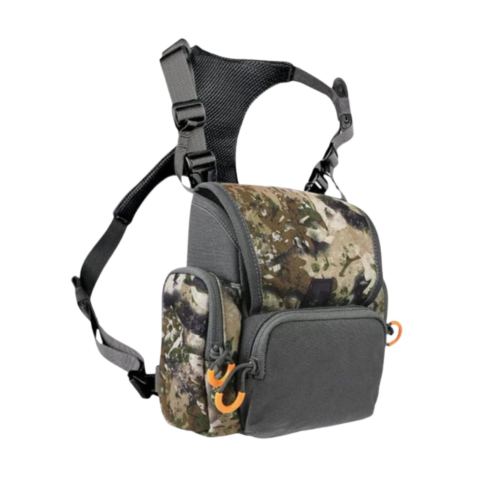 Correa de Transporte para Binoculares, Bolsa de Pecho, Bolsa de Almacenamiento para Binoculares, Profesional, Portátil, Multifuncional, Duradera, Camuflaje