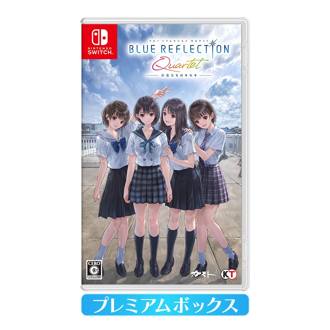 新品　PS4　ブルーリフレクション 帝　プレミアムボックス　エビテンver. Amazon.co.jp: 【Amazon.co.jpエビテン限定】BLUE REFLECTION Quartet