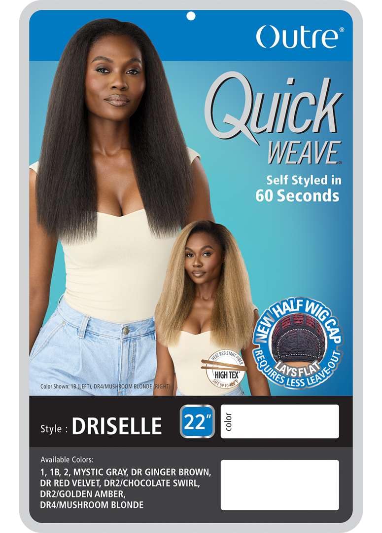 Outre Quick Weave - Driselle (OFF BLACK 1B)