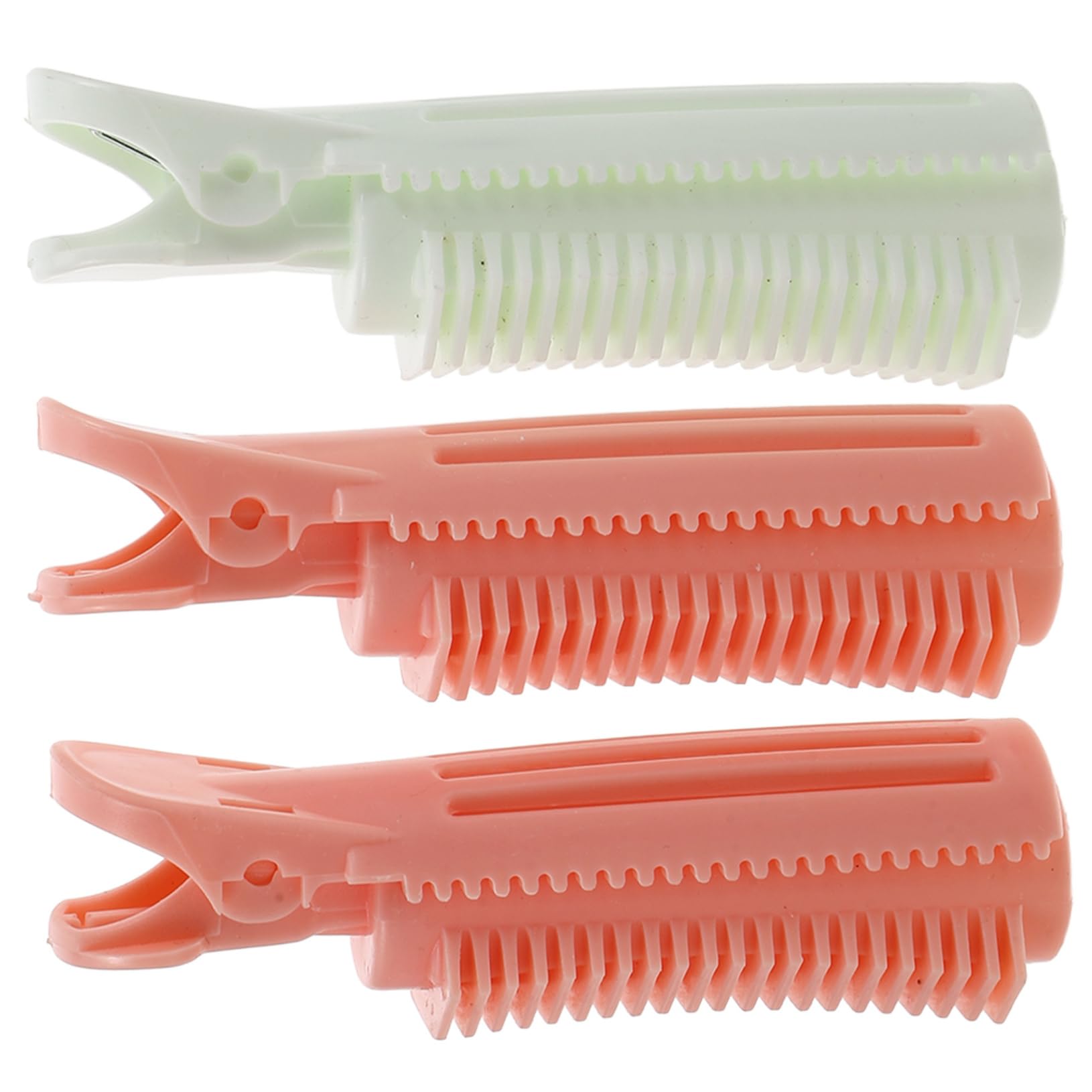 CALLARON 3pcs No Heat Hair Curlers for Long Hair Volumizing Clips Grip for Blowout Look Root Volume Curlers for Stylish Bangs