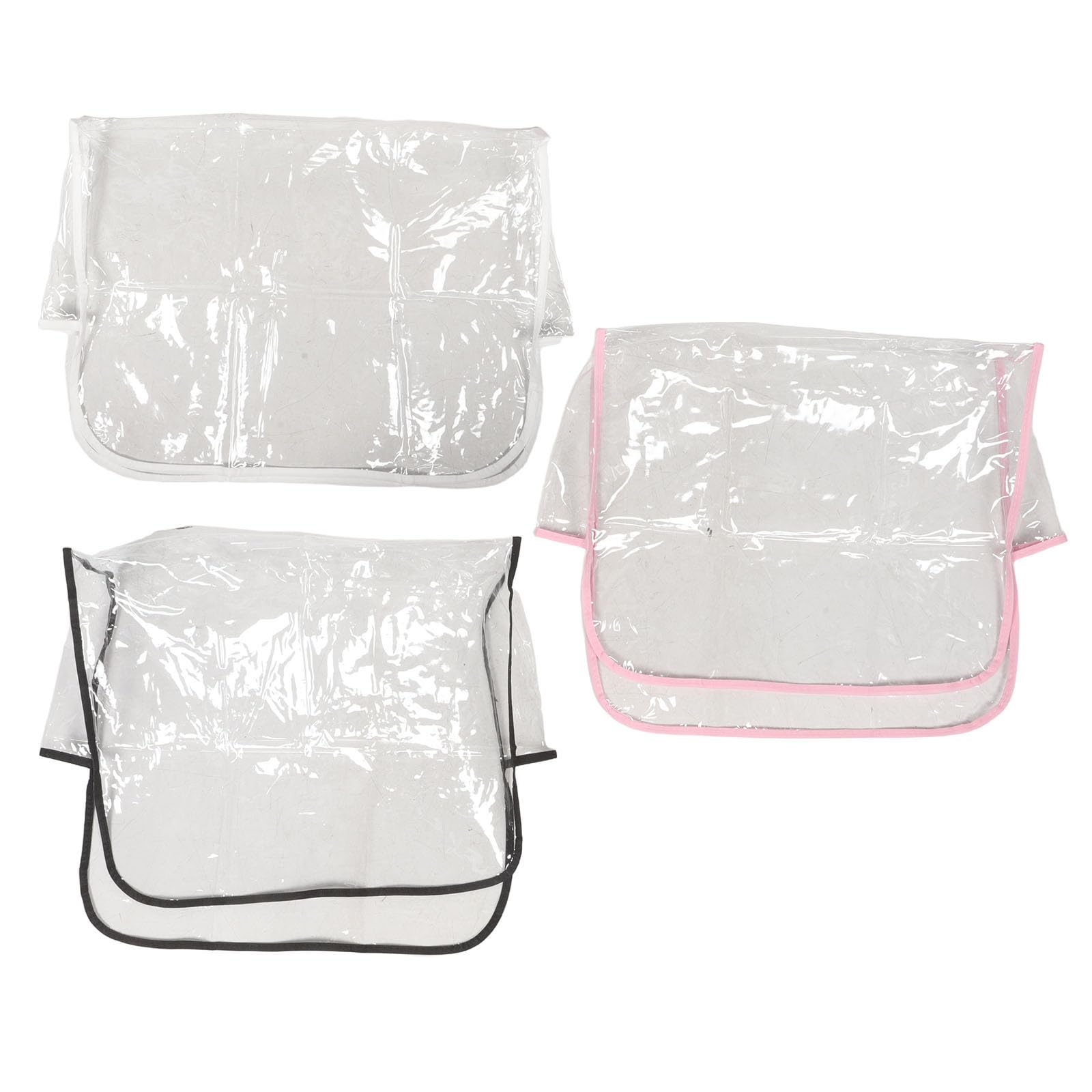 Funda para silla de estética transparente para barberías y centros de belleza