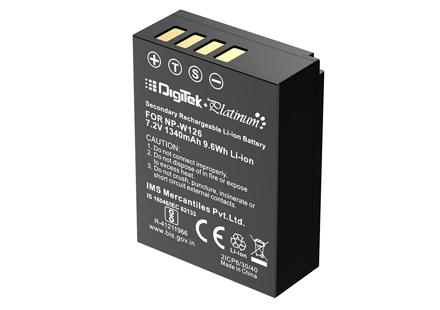 Digitek Platinum Battery pack for NP FW126 (B00LHRPET2) Amazon Price History, Amazon Price Tracker