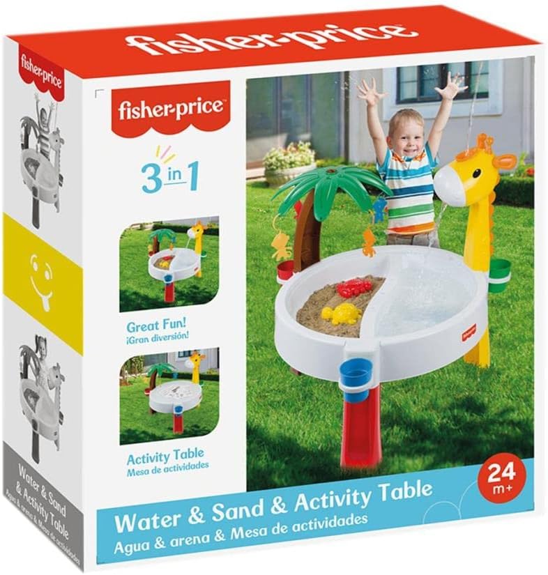 Dolu FisherPrice Kids Water and Sand Activity Table, Children indoor