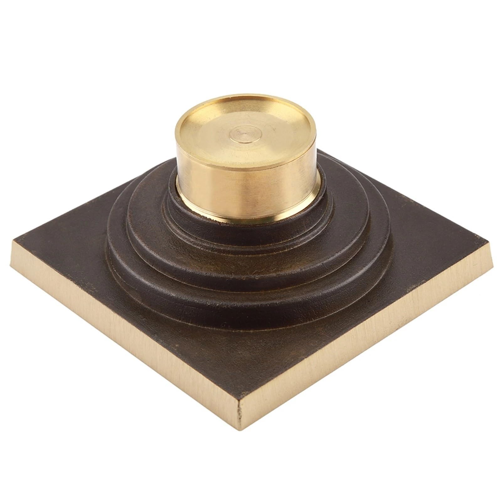 Sumidero Ducha Desagüe de Suelo Ducha latón Antiguo 10 cm, colador desagüe for baño, Rejilla Cubierta(Style 3)