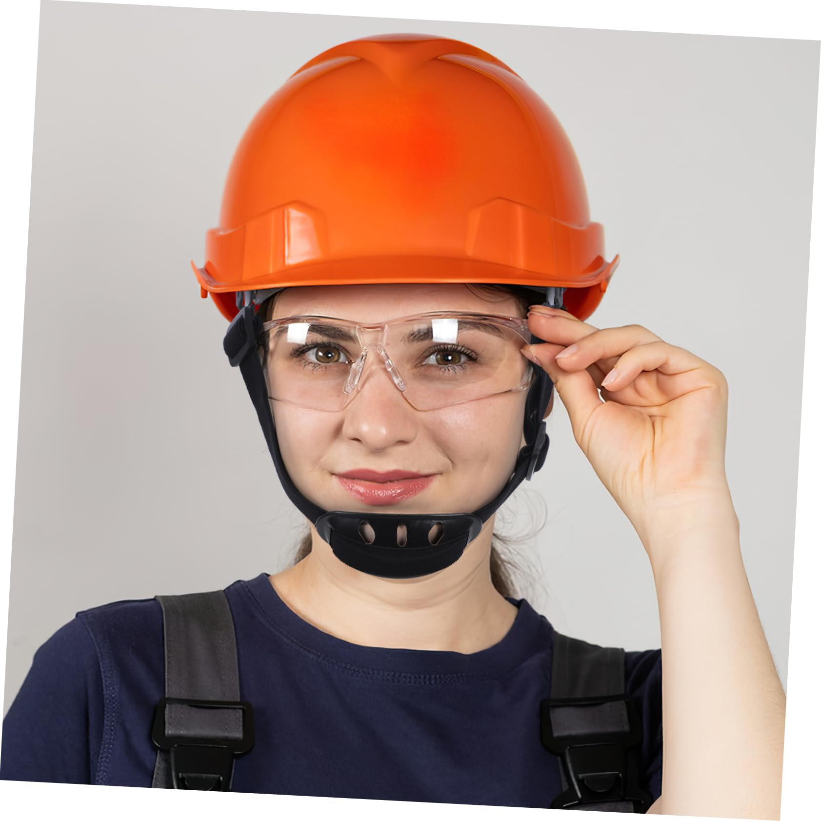 HOMSFOU Helm Kinnriemen Totenkopfmaske Helmband Schutzhelmzubehör Komfort Schutzhelmfutter Helmkopf Helm Schnellverschluss Kappe Vollrand Schutzhelm UV Maske Aus Polyester
